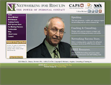 Tablet Screenshot of networkingforresults.com